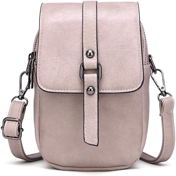 Petit Sac Bandoulière Femme – Rabat à Fermoir & Compartiments