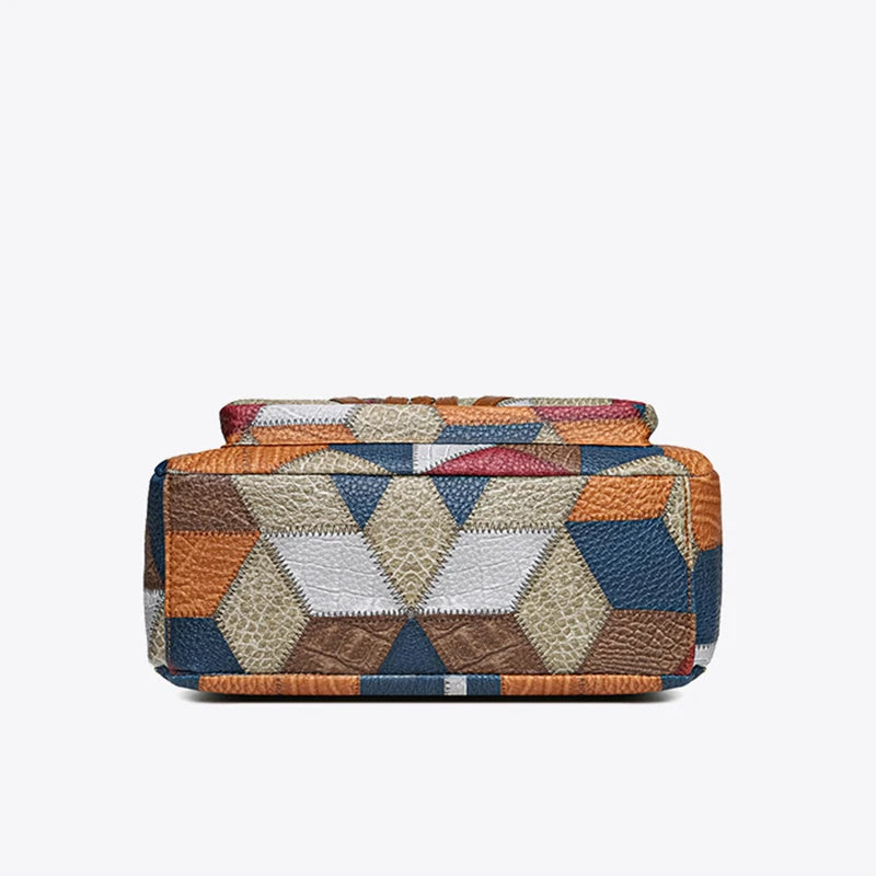 Sac Bandoulière Patchwork Femme – Original et Élégant