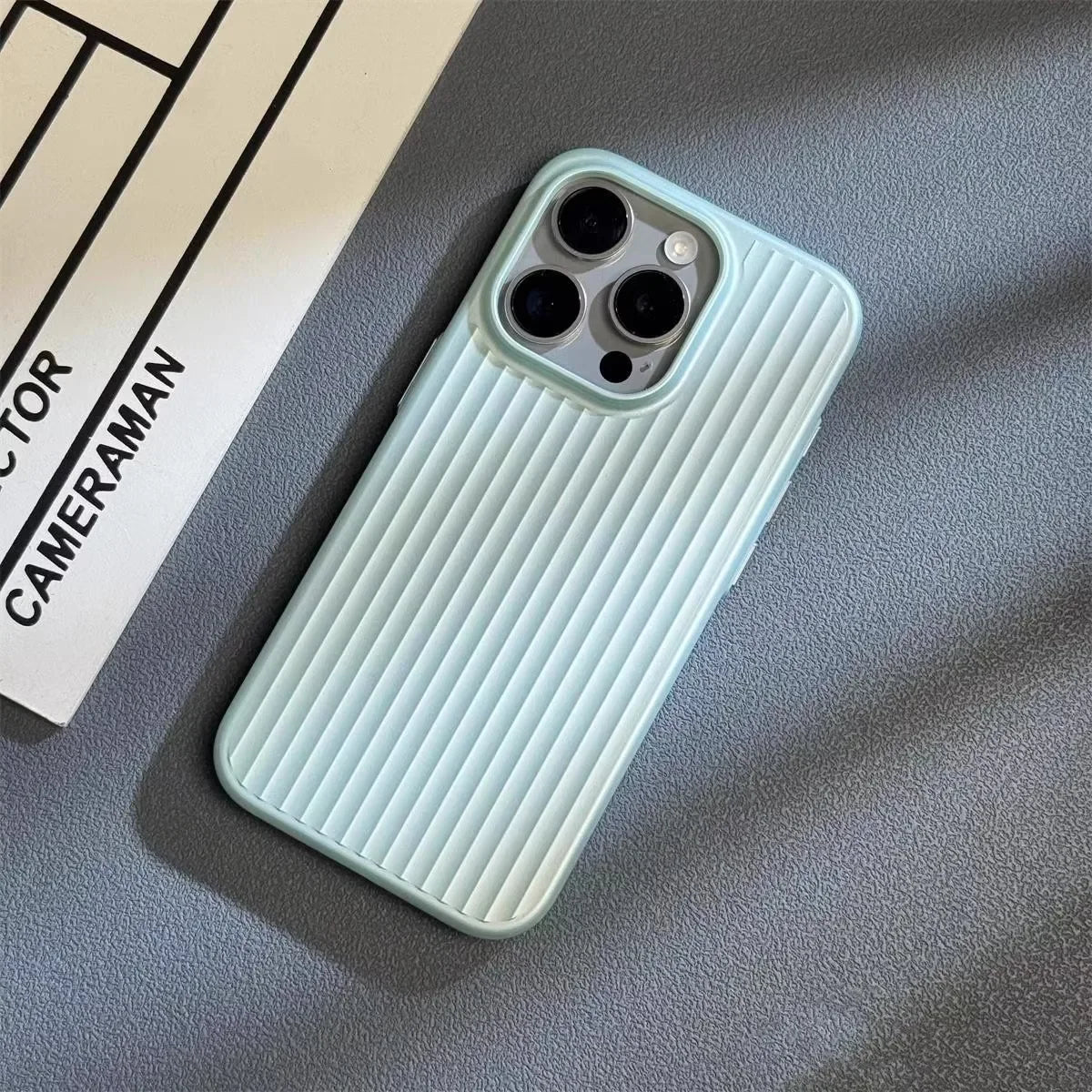 Coque iPhone | Texture Nervurée | Protection Antichoc | Ultra Fine