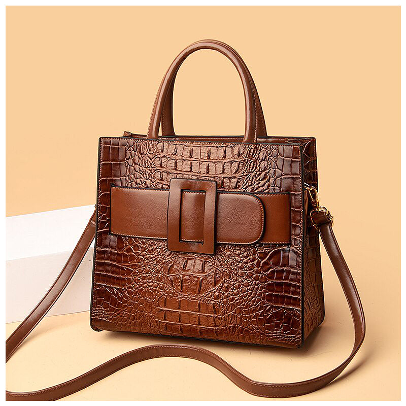 Sac à Main Femme Effet Croco – Élégant, Chic et Intemporel