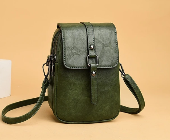 Petit Sac Bandoulière Femme – Rabat à Fermoir & Compartiments