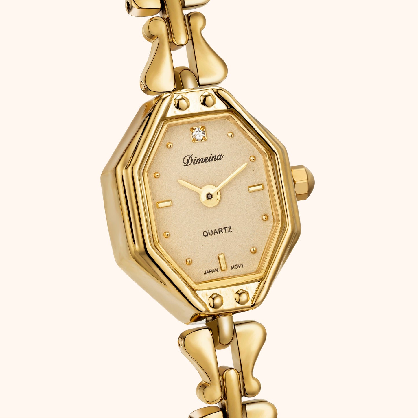 Montre Femme | Quartz | Dorée | Style Vintage