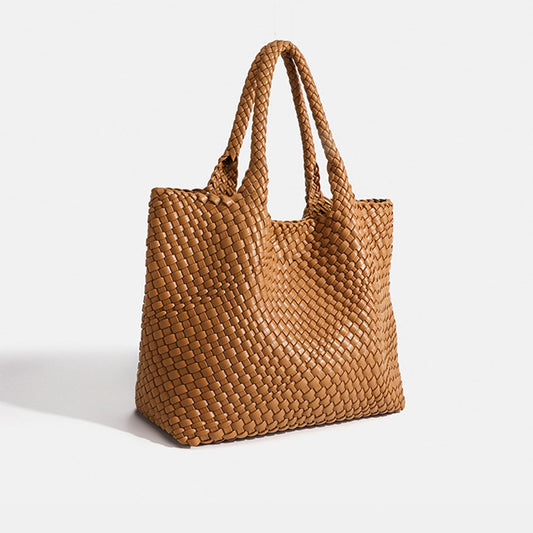 Sac Cabas Tressé Femme – Grand Format & Doublure Intérieure