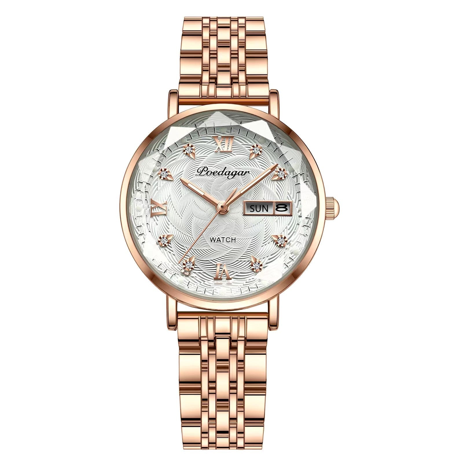 Or rose et blanc