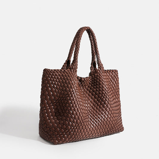 Sac Cabas Tressé Femme – Grand Format & Doublure Intérieure