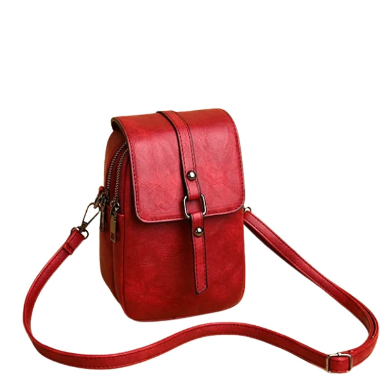 Petit Sac Bandoulière Femme – Rabat à Fermoir & Compartiments