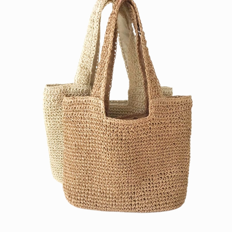 Sac Cabas Tressé Femme – Style Bohème & Grand Format
