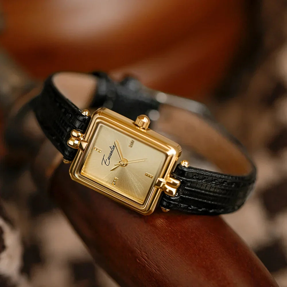 Montre Femme Élégante | Bracelet Rectangulaire