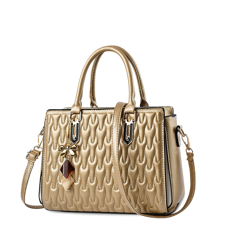 Sac à Main Femme – Motif Relief & Bandoulière Réglable