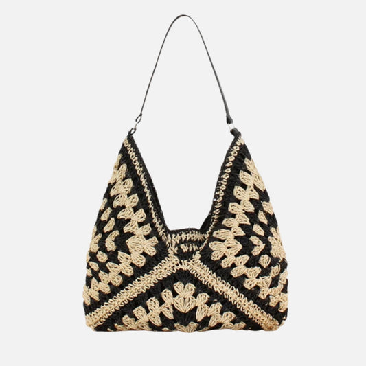 Sac Cabas en Crochet Femme – Grand Sac Bohème pour le Quotidien