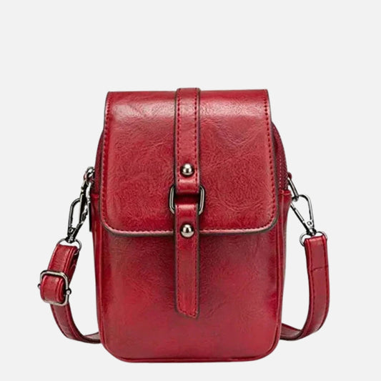 Petit Sac Bandoulière Femme – Rabat à Fermoir & Compartiments