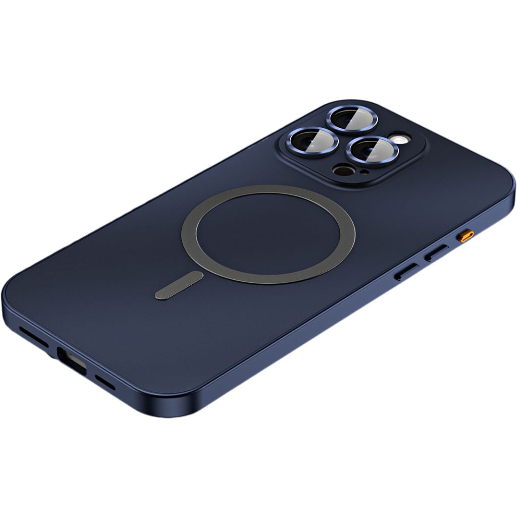 MagSafe IPhone Hoesje – Premium Metalen Case
