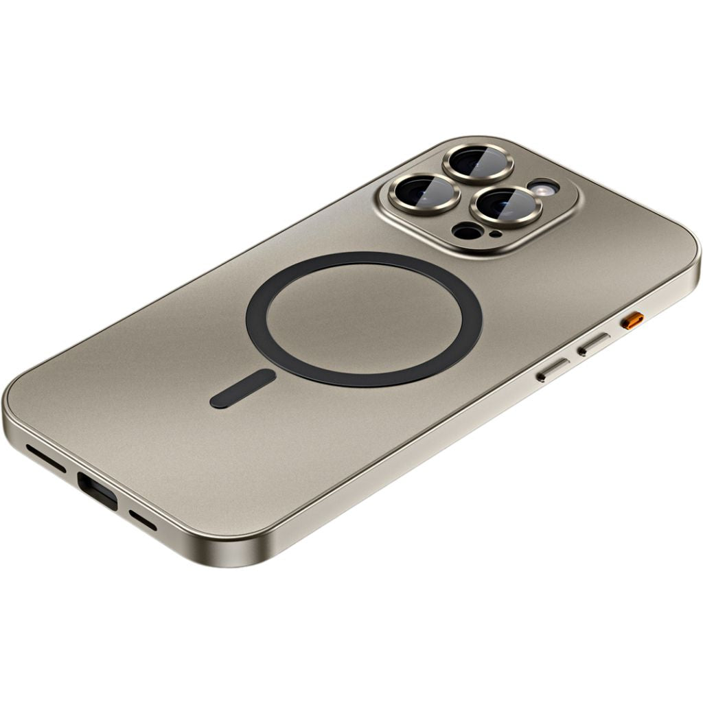 MagSafe IPhone Hoesje – Premium Metalen Case