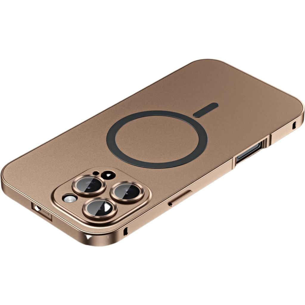 MagSafe IPhone Hoesje – Premium Metalen Case