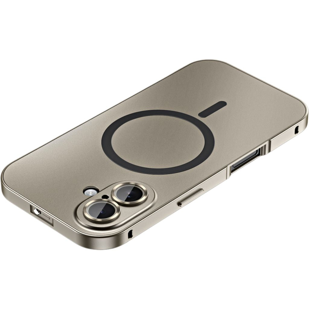 MagSafe IPhone Hoesje – Premium Metalen Case