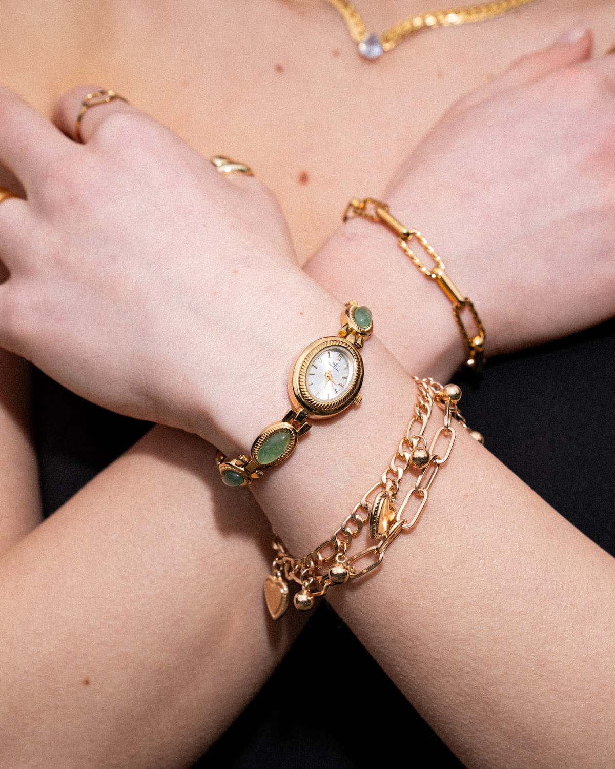 Montre | Femme | Quartz | Style Élégant | Dorée