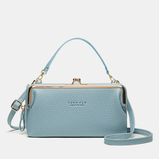 Sac Téléphone Bandoulière Femme – Portefeuille Multi-Compartiments
