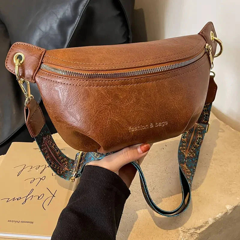 Sac Banane Femme – Bandoulière Large & Design Asymétrique