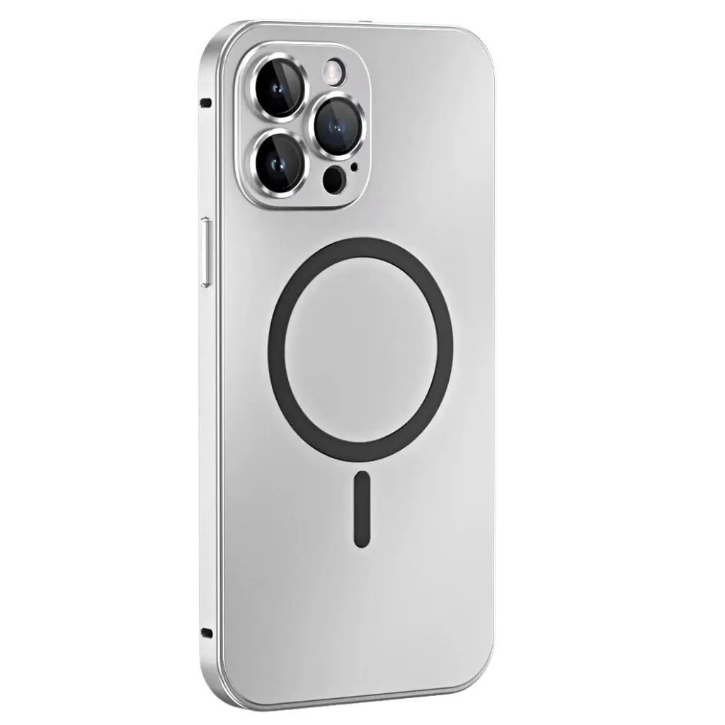 MagSafe IPhone Hoesje – Premium Metalen Case