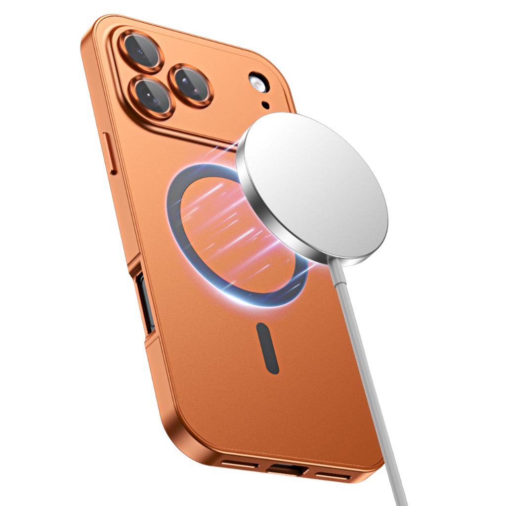 MagSafe IPhone Hoesje – Premium Metalen Case