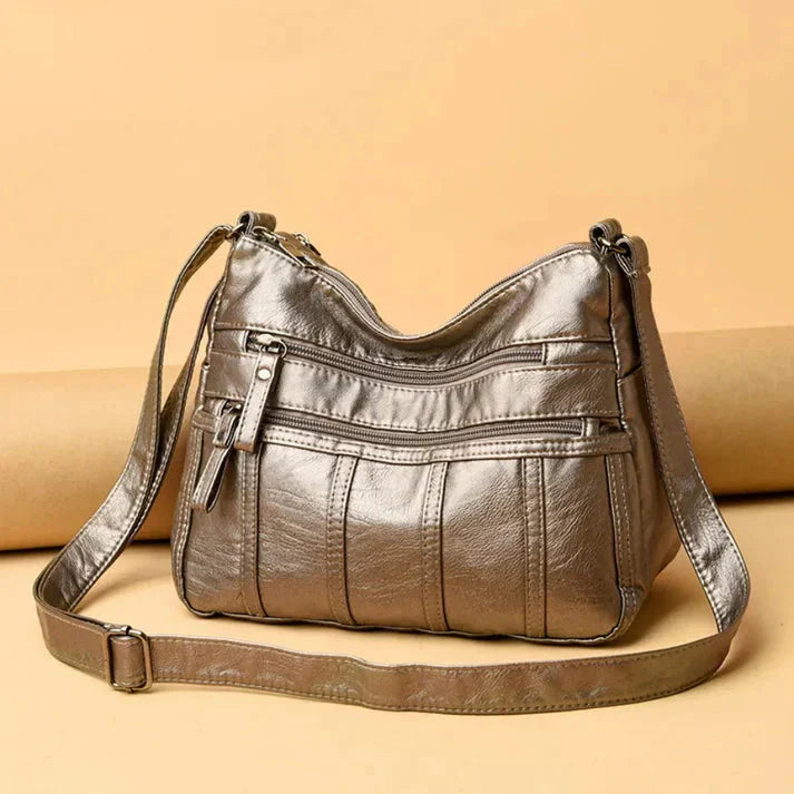 Sac Bandoulière Femme – Léger à Poches Zippées