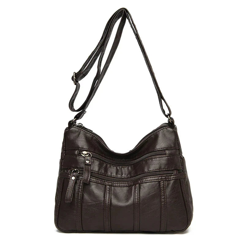 Sac Bandoulière Femme – Léger à Poches Zippées