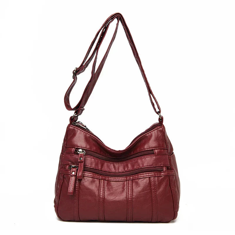 Sac Bandoulière Femme – Léger à Poches Zippées