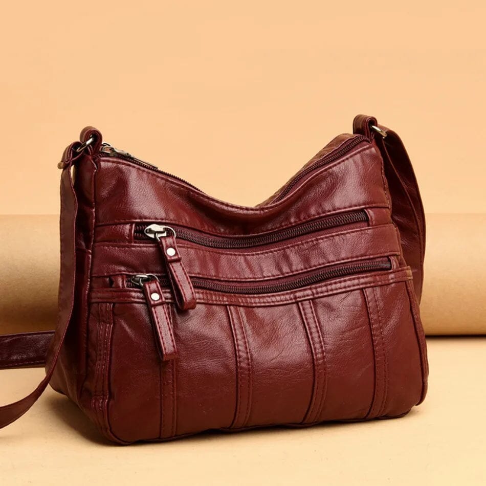 Sac Bandoulière Femme – Léger à Poches Zippées
