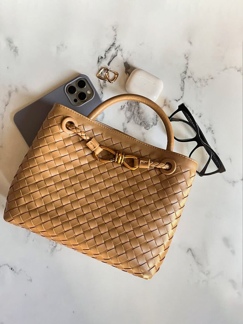 Sac à Main Tressé Femme – Élégant et Spacieux