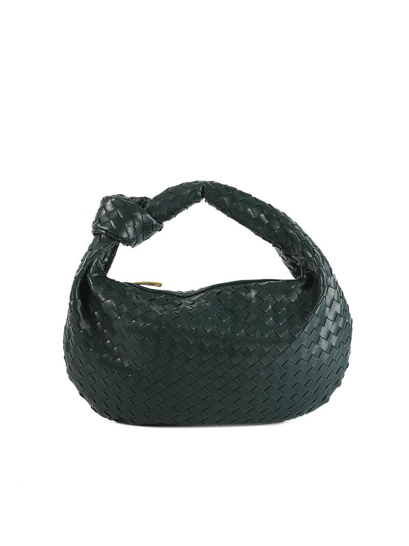 Sac Bandoulière Tressé Femme – Nœud Élégant & Format Compact