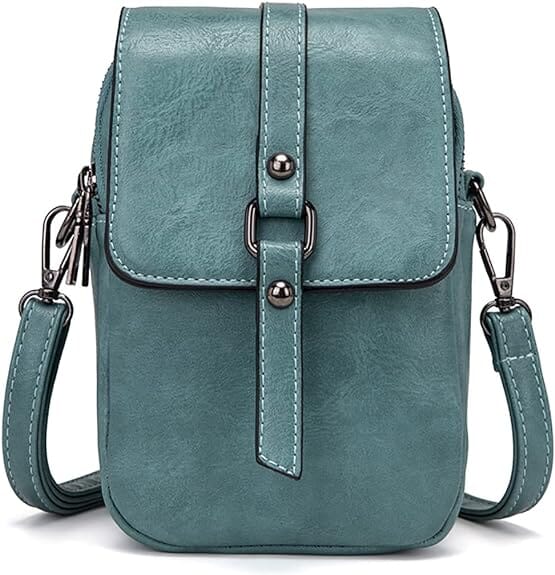 Petit Sac Bandoulière Femme – Rabat à Fermoir & Compartiments