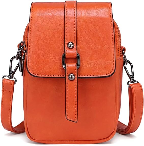 Petit Sac Bandoulière Femme – Rabat à Fermoir & Compartiments