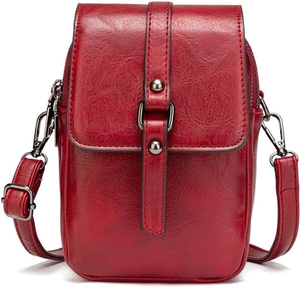 Petit Sac Bandoulière Femme – Rabat à Fermoir & Compartiments
