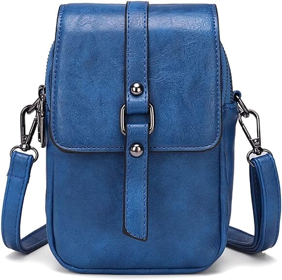 Petit Sac Bandoulière Femme – Rabat à Fermoir & Compartiments