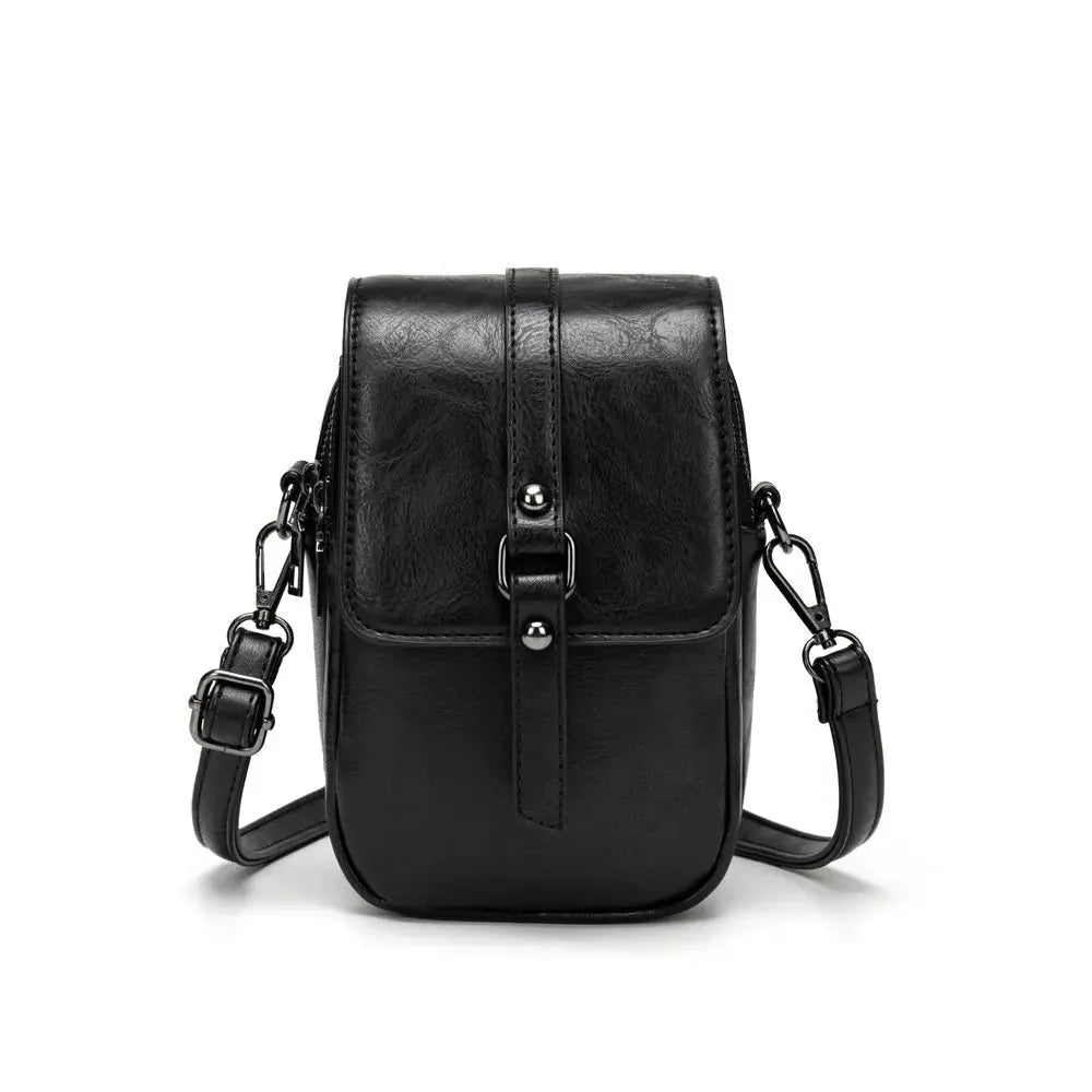 Petit Sac Bandoulière Femme – Rabat à Fermoir & Compartiments