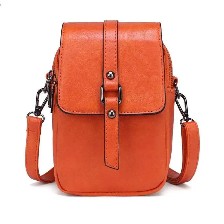 Petit Sac Bandoulière Femme – Rabat à Fermoir & Compartiments