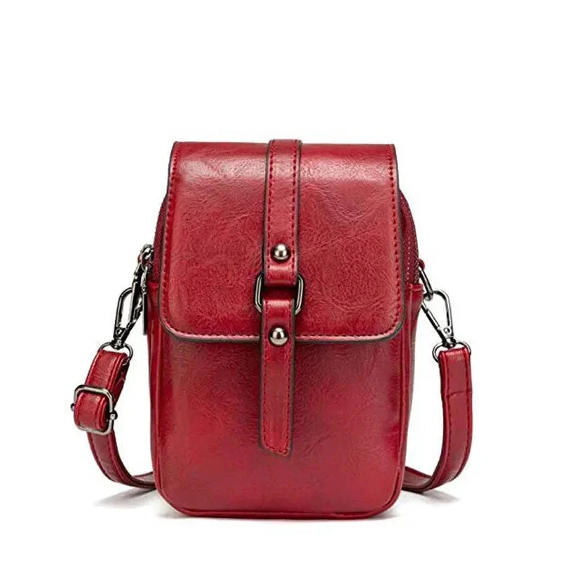 Petit Sac Bandoulière Femme – Rabat à Fermoir & Compartiments